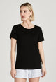 Secondhand LENA T-Shirt Made of TENCEL™ Lyocell - Black (Tencel) - XS