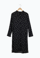 Second hand shirt dress MERLE from LENZING™ ECOVERO™ - Black / Mint / Off White - XL