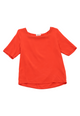 Preloved Blusenshirt PAULINA aus TENCEL™ Lyocell  - Lava Red (Tencel) - S