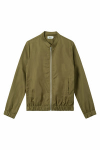 Givn Berlin Blouson DEBBY aus TENCEL™ Lyocell Jacket Olive Oil (Tencel)