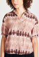Givn Berlin Blusenshirt MELANIE aus LENZING™ ECOVERO™ Blouse Muddy Pink (Tie Dye)