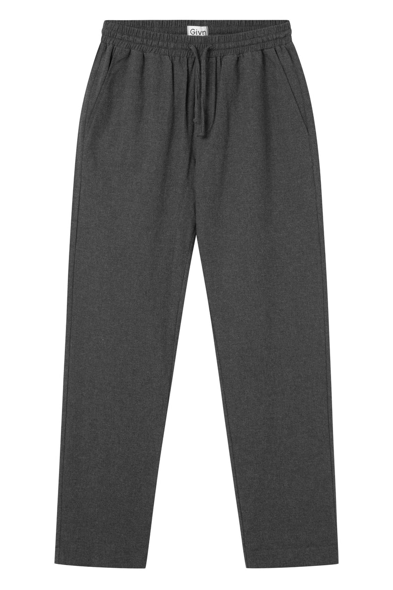 Givn Berlin Chino-Hose ERIC aus Bio-Baumwolle Trousers Dark Grey