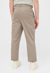 Givn Berlin Chino-Hose JORIS aus Bio-Baumwolle Trousers Muddy Grey