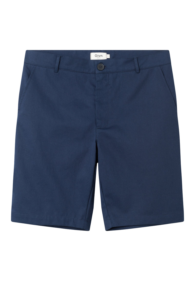 Givn Berlin Chino-Shorts EDGAR aus Bio-Baumwolle Shorts Blue