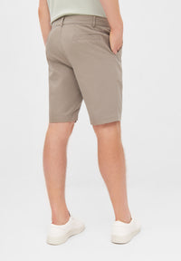 Givn Berlin Chino-Shorts EDGAR aus Bio-Baumwolle Shorts Muddy Grey