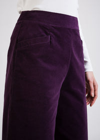 Givn Berlin Cord-Culotte FAY aus Bio-Baumwolle Trousers Purple (Cord)