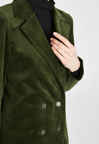 Givn Berlin Cordblazer BROOKE aus Bio-Baumwolle Jacket Hunter Green (Cord)
