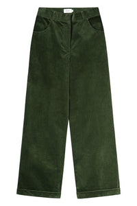 Givn Berlin Cordhose ELENA aus Bio-Baumwolle Trousers Hunter Green (Cord)