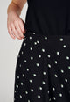 Givn Berlin Culotte ANNA aus LENZING™ ECOVERO™ Trousers Black / Mint / Off White