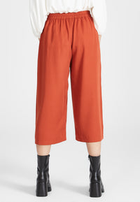 Givn Berlin Culotte ANNA aus TENCEL™ REFIBRA™ Lyocell Trousers Rusty Orange (Refibra)