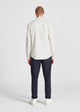 Givn Berlin Flanellhemd KENT aus Bio-Baumwolle Buttoned Shirt Light Grey Melange