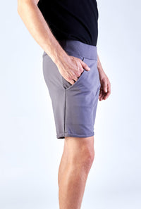 Organic Cotton Sweatshorts FLOPPY - Tornado Grey