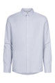 Givn Berlin Hemd KENT aus Bio-Baumwolle Buttoned Shirt Light Grey