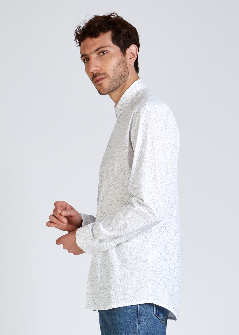 Givn Berlin Hemd KENT aus Bio-Baumwolle Buttoned Shirt White (Elements)
