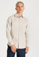 Givn Berlin Hemd OLIVER aus Bio-Baumwolle Buttoned Shirt Beige