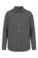 Givn Berlin Hemd OLIVER aus Bio-Baumwolle Buttoned Shirt Grey