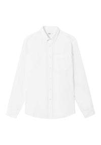 Givn Berlin Hemd RAMIN aus Bio-Baumwolle Buttoned Shirt White