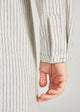 Givn Berlin Hemdblusenkleid DEMI aus Bio-Baumwolle Dress Off White (Stripes)
