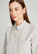 Givn Berlin Hemdblusenkleid DEMI aus Bio-Baumwolle Dress Off White (Stripes)