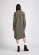 Givn Berlin Hemdblusenkleid DEMI aus TENCEL™ Lyocell Dress Olive (Tencel)