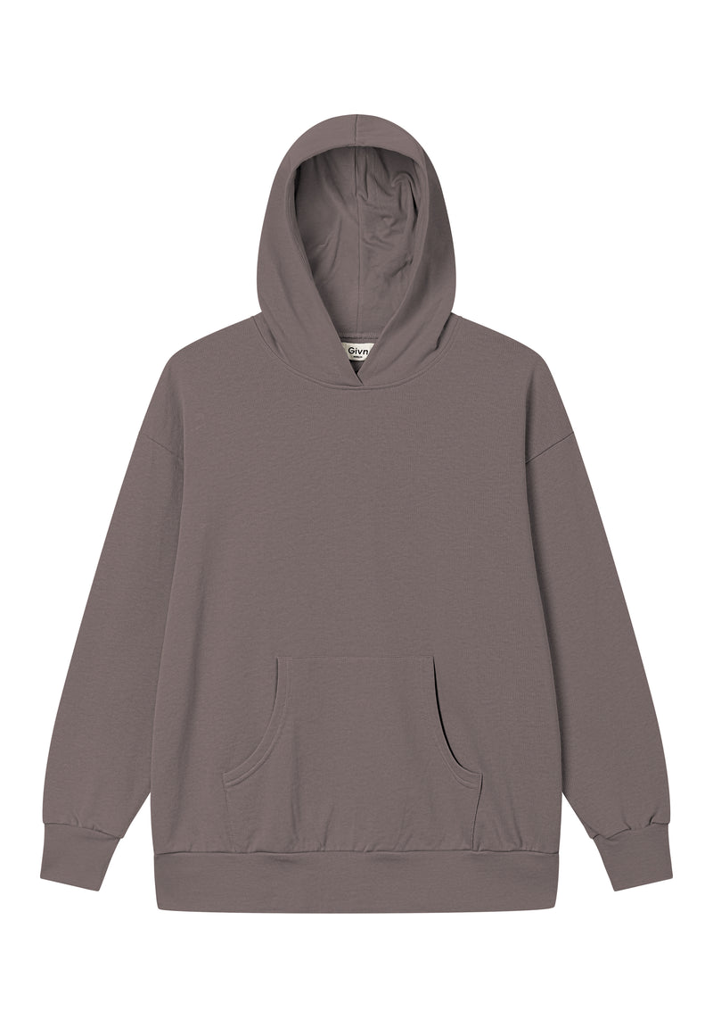 Givn Berlin Hoodie SAMU aus Bio-Baumwolle Sweater Taupe