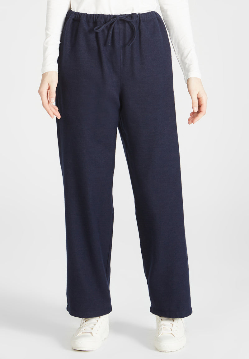 Givn Berlin Hose AMANDA aus Bio-Baumwolle Trousers Navy Blue