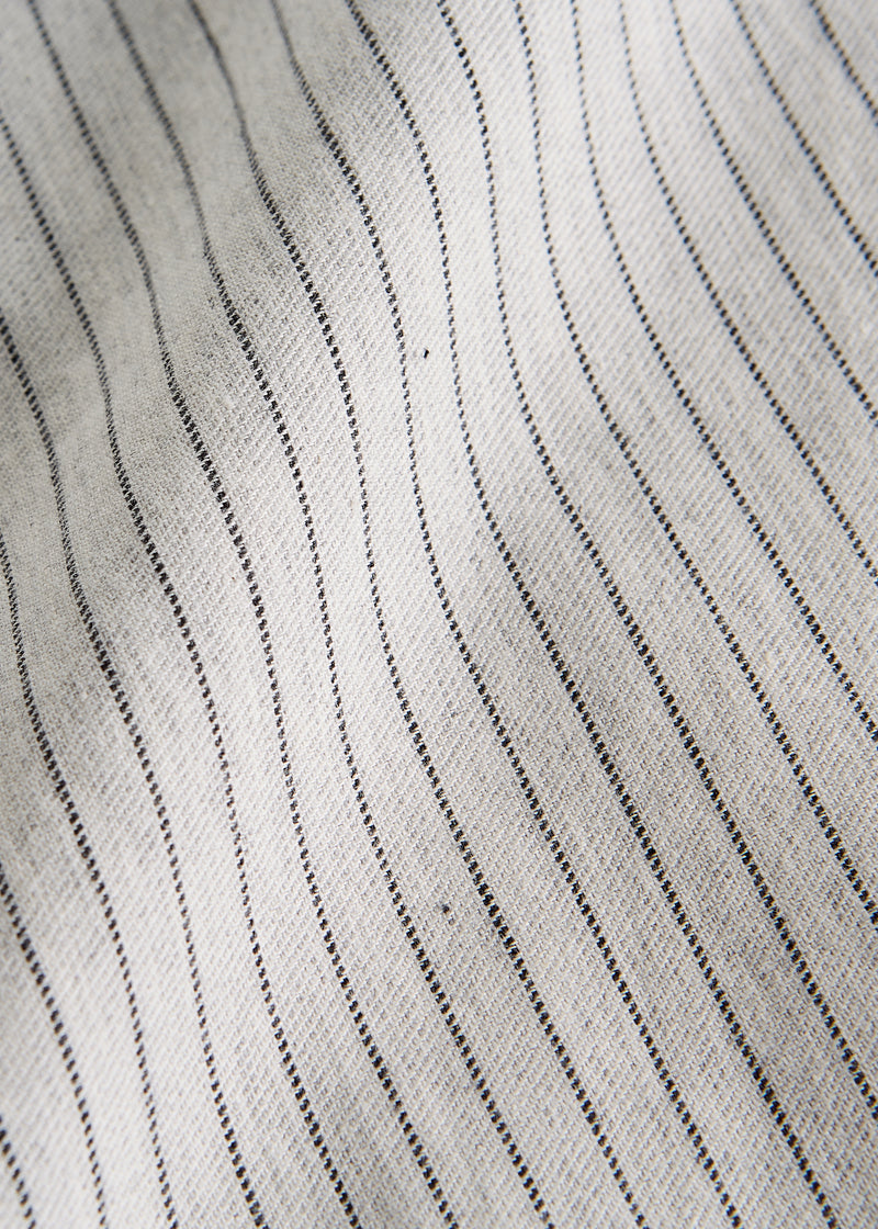 Hose HANNAH aus Bio-Baumwolle - Off White (Stripes)