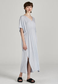 Givn Berlin Jersey-Kleid  VIOLET aus TENCEL™ Lyocell Dress Misty Blue (Tencel)