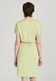 Givn Berlin Jersey-Kleid YLVA aus Bio-Baumwolle Dress Matcha Green