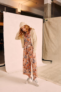 Givn Berlin Jumpsuit LOTTIE aus LENZING™ ECOVERO™ Jumpsuit Grey / Copper