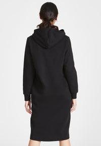 Givn Berlin Kapuzen-Sweatkleid ELENOR aus Bio-Baumwolle Dress Black