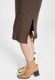 Givn Berlin Kleid CORA aus Bio-Baumwolle Dress Oak Brown