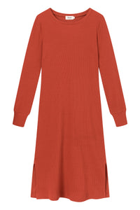 Givn Berlin Kleid CORA aus Bio-Baumwolle Dress Rusty Orange