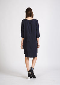 Givn Berlin Kleid FREYA aus TENCEL™ Lyocell Dress Blue (Tencel)