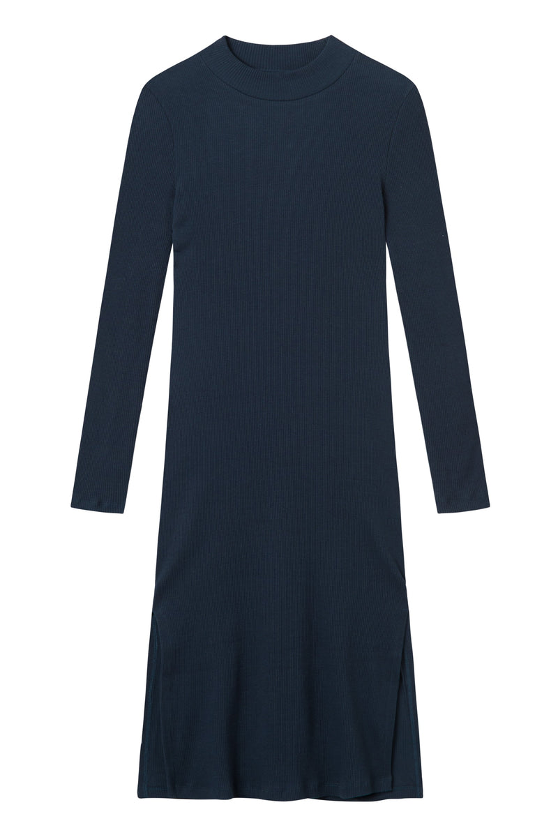 Givn Berlin Kleid HAYLIE aus Bio-Baumwolle Dress Midnight Blue