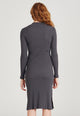 Givn Berlin Kleid HAYLIE aus Bio-Baumwolle Dress Shadow Grey