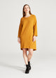 Givn Berlin Kleid HELEN aus recycelter Baumwolle Dress Mustard