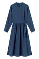 Givn Berlin Kleid INDIRA aus TENCEL™ REFIBRA™ Lyocell Dress Midnight Blue (Refibra)