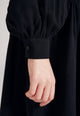 Dress ROMY in TENCEL™ Lyocell - Black (Tencel)