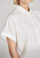 Givn Berlin Kurzarmbluse SARAH aus TENCEL™ Lyocell Blouse Undyed (Tencel)