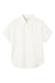 Givn Berlin Kurzarmbluse SARAH aus TENCEL™ Lyocell Blouse Undyed (Tencel)