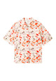 Givn Berlin Kurzarmbluse STINE aus LENZING™ ECOVERO™ Blouse Lavender / Sage (Flowers)
