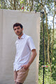 Givn Berlin Kurzarmhemd DYLAN aus Bio-Baumwolle Buttoned Shirt White (Elements)