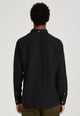 Givn Berlin Leinenhemd YVES aus Leinen  Buttoned Shirt Black (Linen)