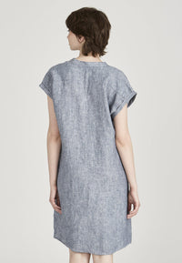 Linen dress BIANCA - Light Blue (Linen)