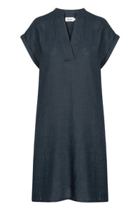 Givn Berlin Leinenkleid BIANCA aus Leinen Dress Midnight Blue (Linen)