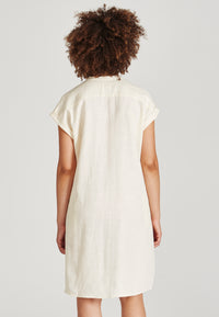Givn Berlin Leinenkleid BIANCA aus Leinen Dress Off White (Linen)