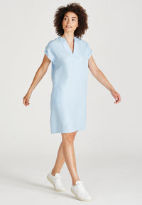 Givn Berlin Leinenkleid BIANCA aus Leinen Dress Pale Blue (Linen)