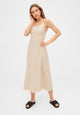 Givn Berlin Leinenkleid GIANA aus Leinen Dress Beige (Linen)