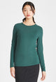 Givn Berlin Longsleeve SONJA aus TENCEL™ Lyocell Longsleeve Cedar Green (Tencel)